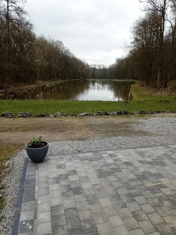 Deux Etangs Poissonneux Au Milieu Des Bois Avec Gite Moderne, La Halte Des Deux Lacs Rosée Zewnętrze zdjęcie